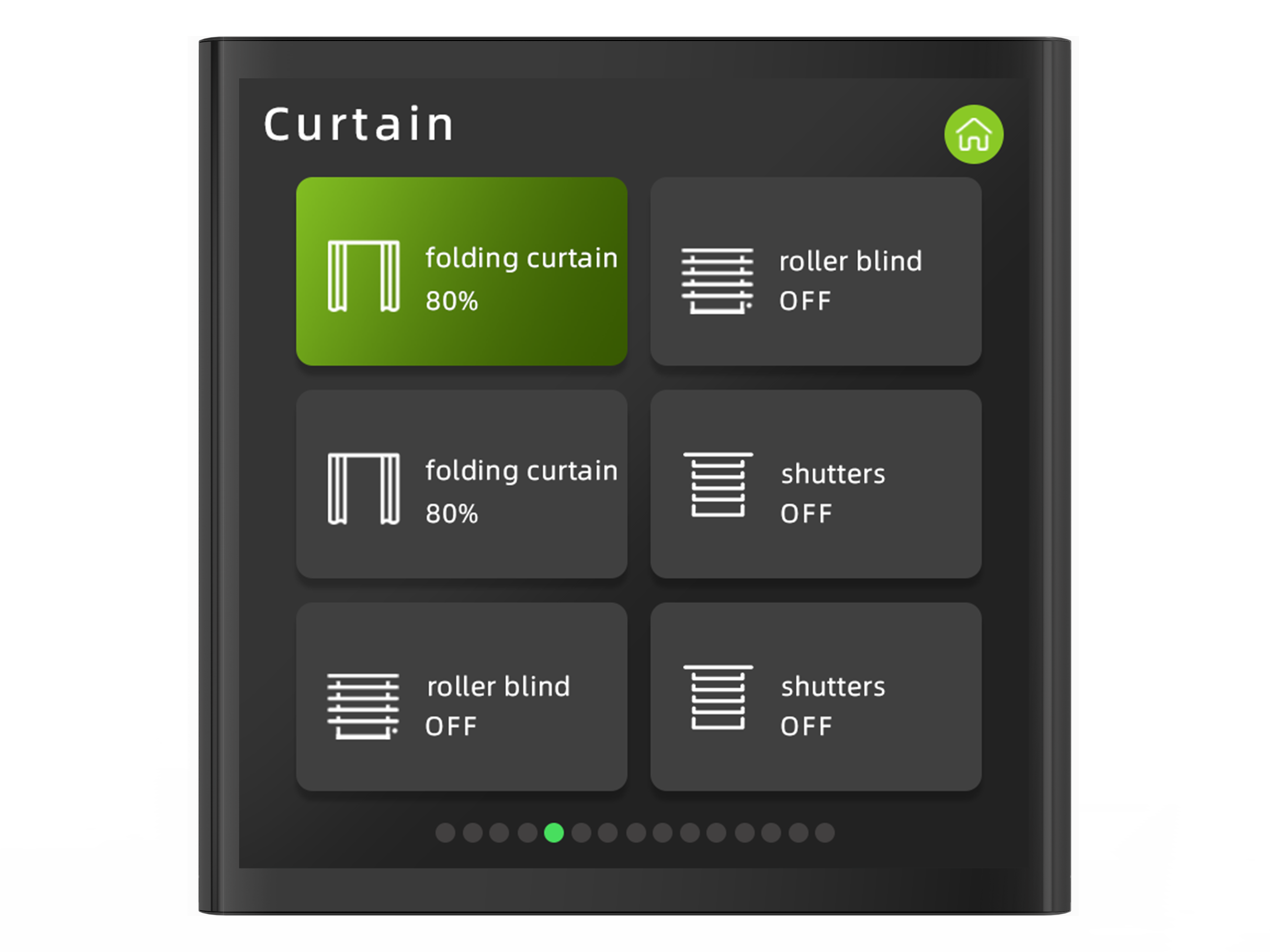 4 Zoll KNX Taster mit Touch Display