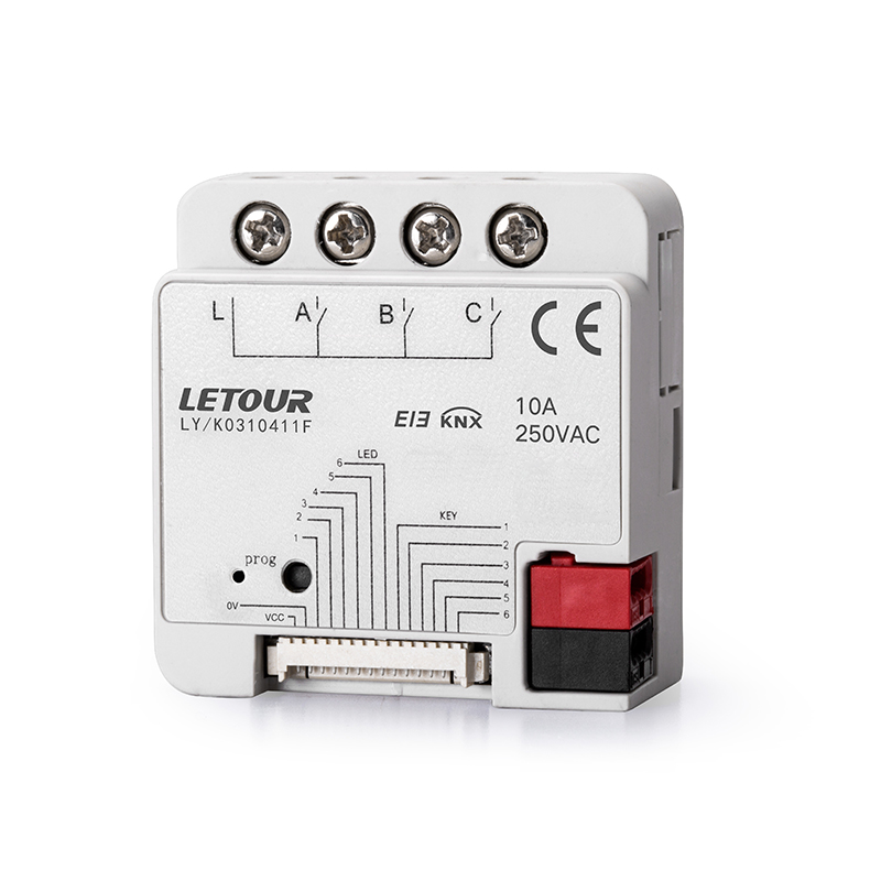 LETOUR KNX Schaltaktor Unterputz 3-fach – LY/K0310411F