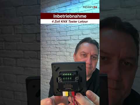 4 Zoll KNX Taster mit Touch Display